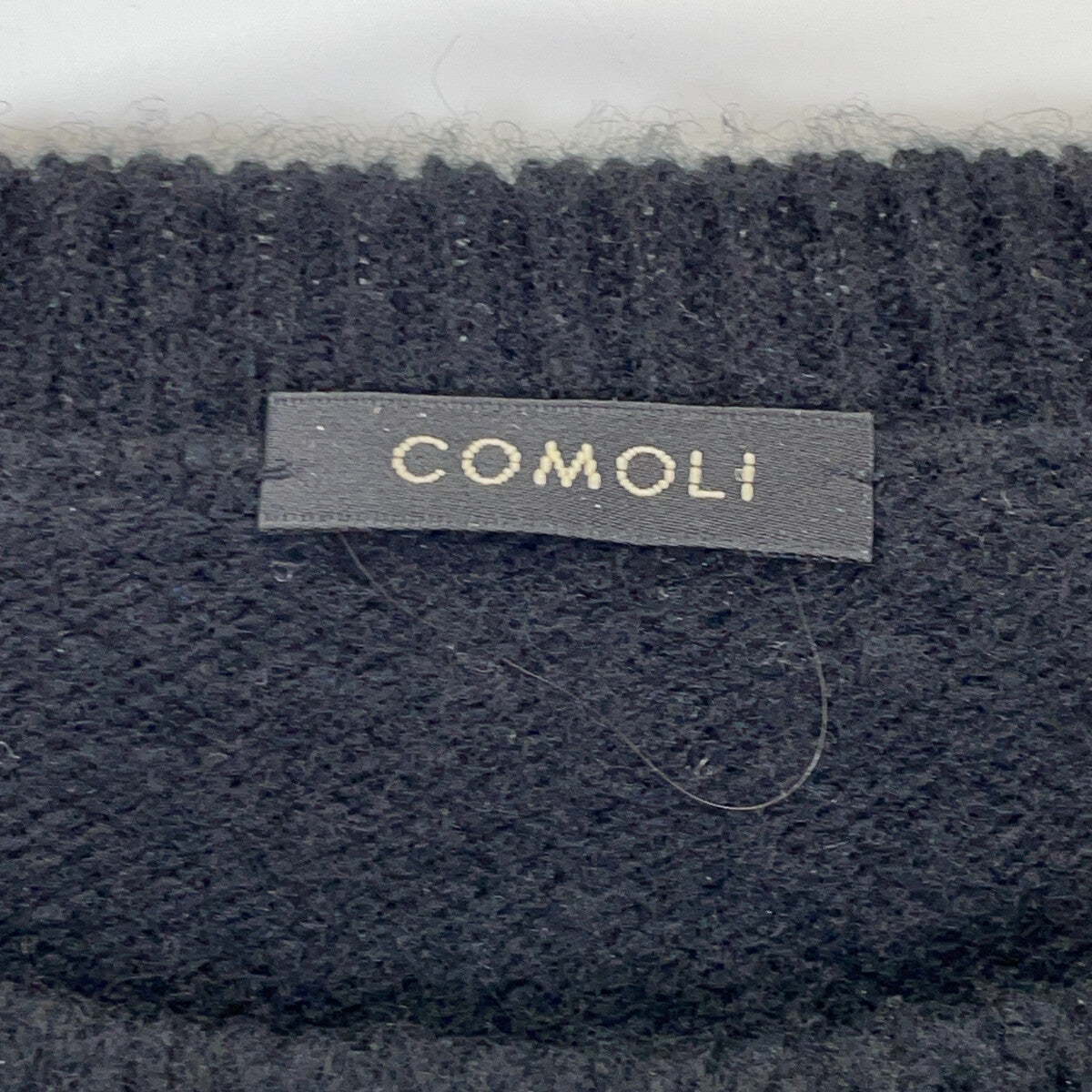COMOLI コモリ 24AW A03-06016 ラムズウールクルーネックニット トップス