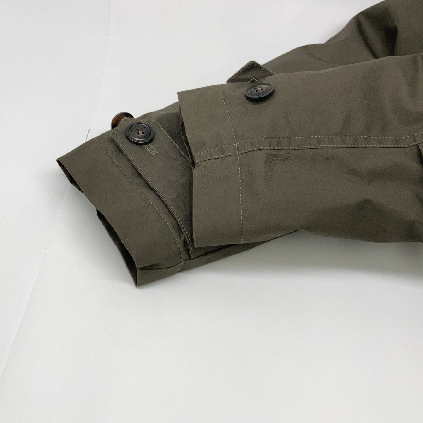 WOOLRICH ウールリッチ 1702151 カーキ ラビットファー ナイロン モッズ コート コート