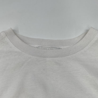 PRADA プラダ UJN639 19年 ホワイト Acronyms プリントTシャツ トップス