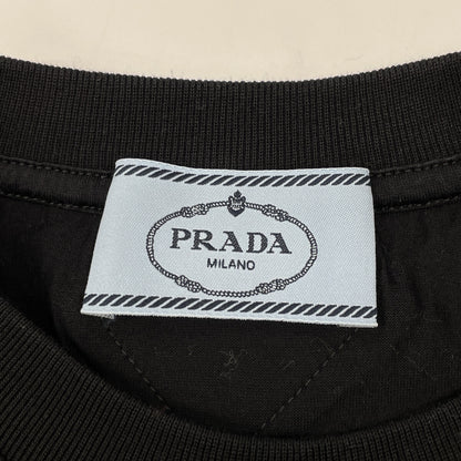 PRADA 【×UNIVERSAL】35838 19 Black Frankenstein T-Shirt Top