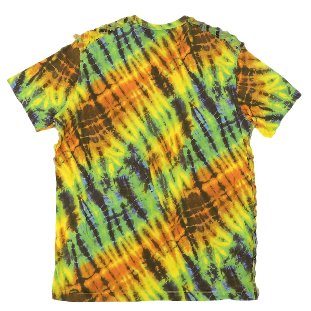 DSQUARED2 ディースクエアード 美品 タイダイ柄 ロゴ プリント Tシャツ トップス メンズ レインボー マルチカラー 19年 S71GD0833 トップス