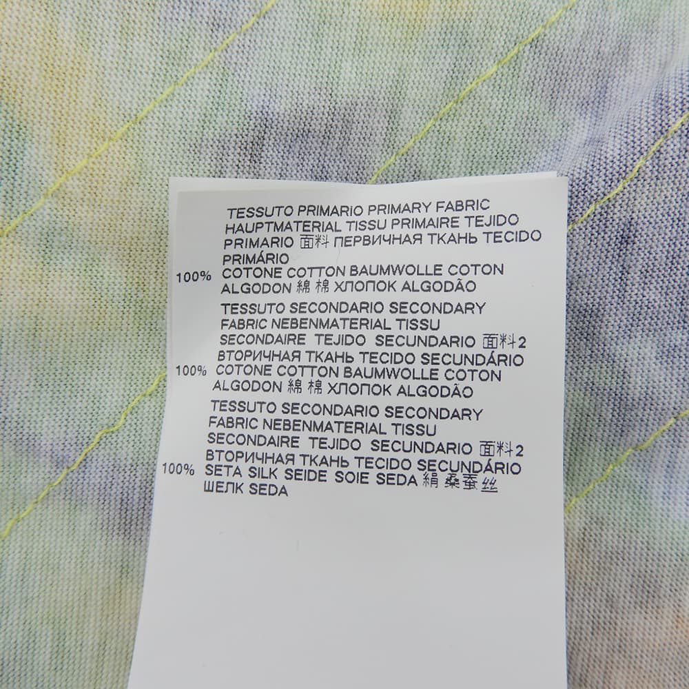 DSQUARED2 ディース夸德 美品 扎染图案 Logo 印花 T恤 上衣 男士 彩虹 多色 19年 S71GD0833 上衣