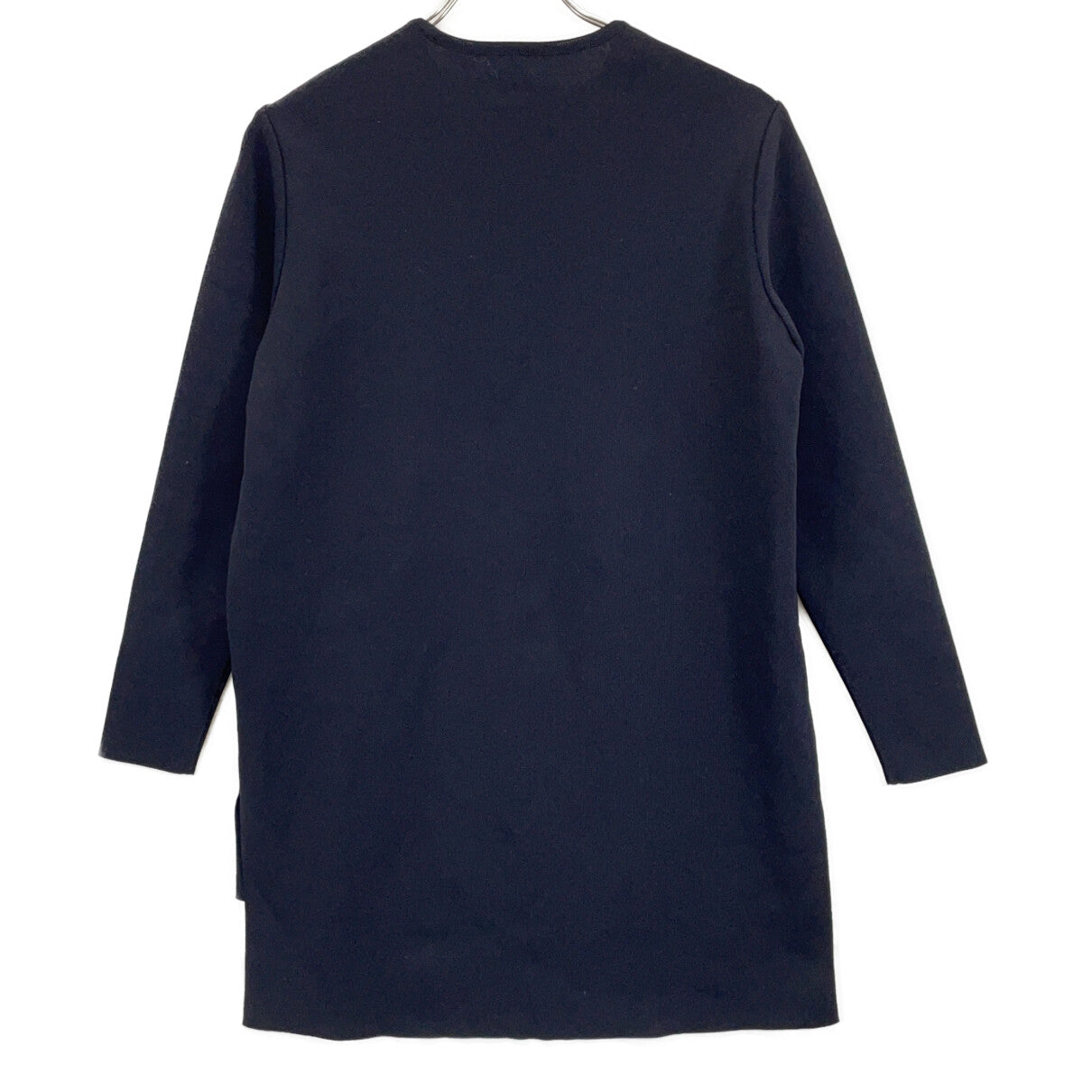 531-2170121 Black Cape Layered Knit Top 38 Women's
