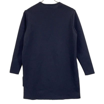 531-2170121 Black Cape Layered Knit Top 38 Women's