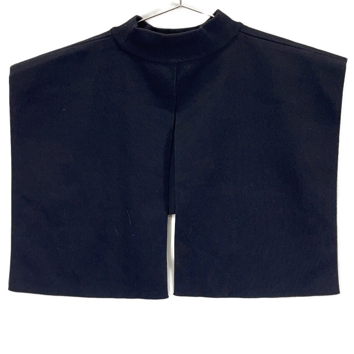 531-2170121 Black Cape Layered Knit Top 38 Women's