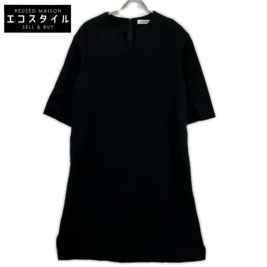 ADORE 531-0140484 Black Triple Danboard Dress, Size 38