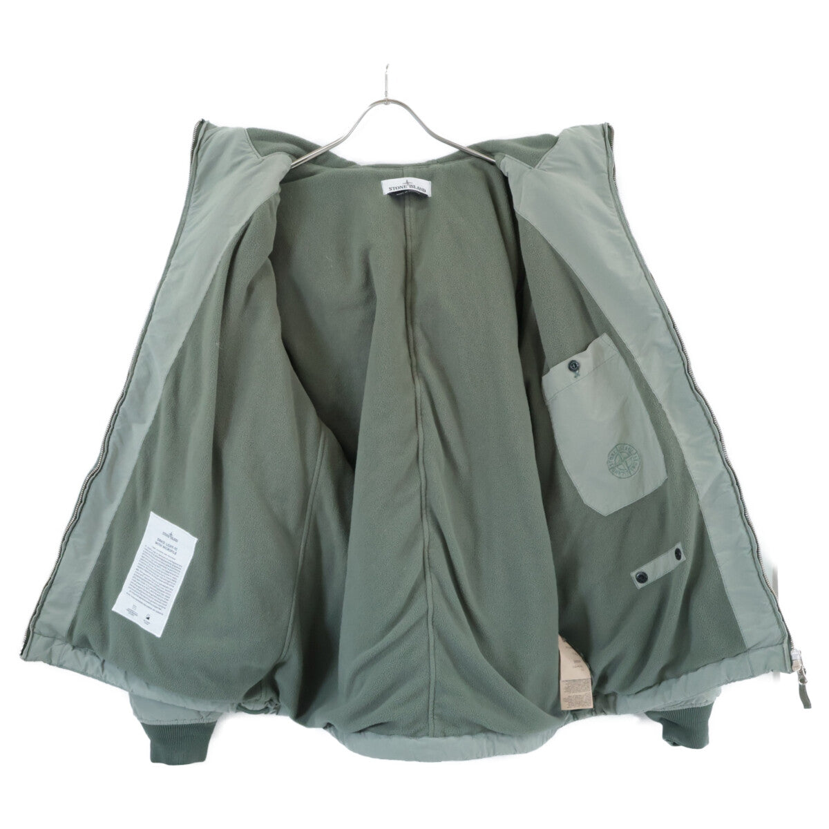 STONE ISLAND 23AW 791541631 DAVID LIGHT-TC Garment Dyed Hooded Jacket