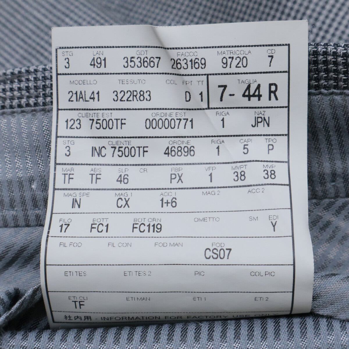 TOM FORD 21AL41 322R83 Glen check wool peak-lapel 2-button single-breasted suit set-up