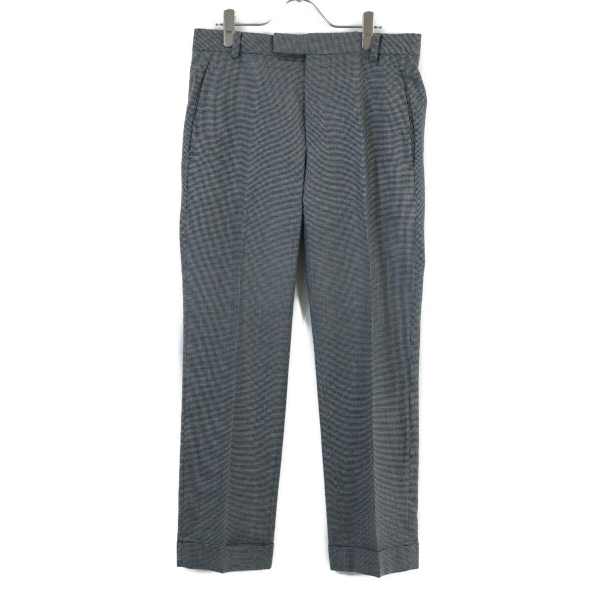 TOM FORD 21AL41 322R83 Glen check wool peak-lapel 2-button single-breasted suit set-up