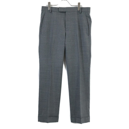 TOM FORD 21AL41 322R83 Glen check wool peak-lapel 2-button single-breasted suit set-up