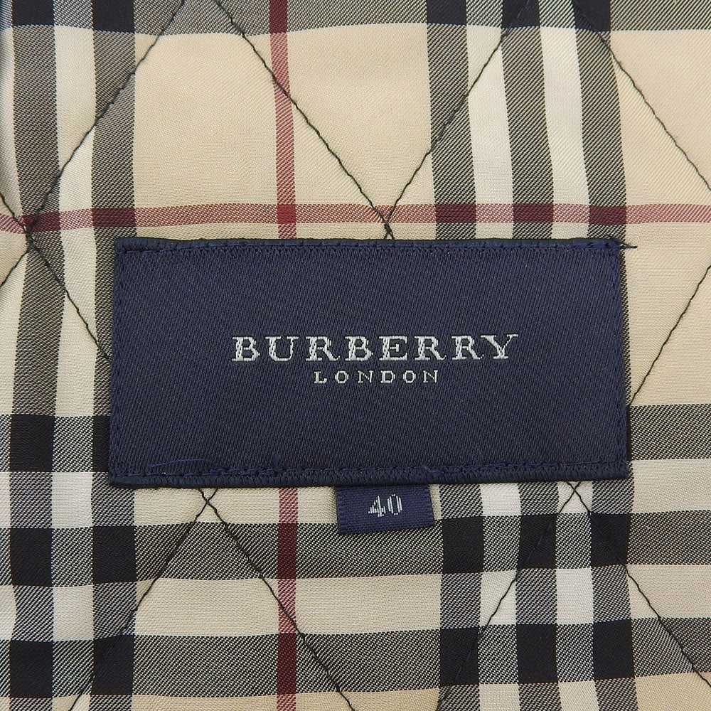 Burberry LONDON バーバリーロンドン ノバチェク キルティング ジャケット アウター レディース ブラック 40 ジャケット