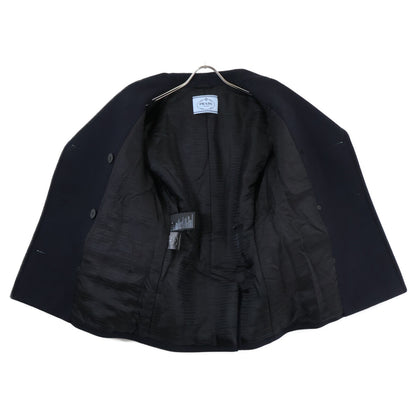 [Domestic / 23SS] P649QE Wool Gold Button Pea Coat 40 Ladies