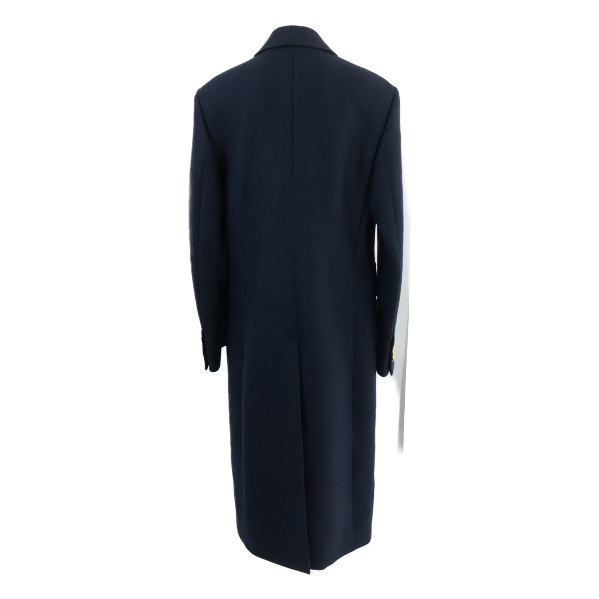 GUCCI 【Excellent condition/Domestic regular product】711013 100% Cashmere Gold Button Double-Breasted Coat