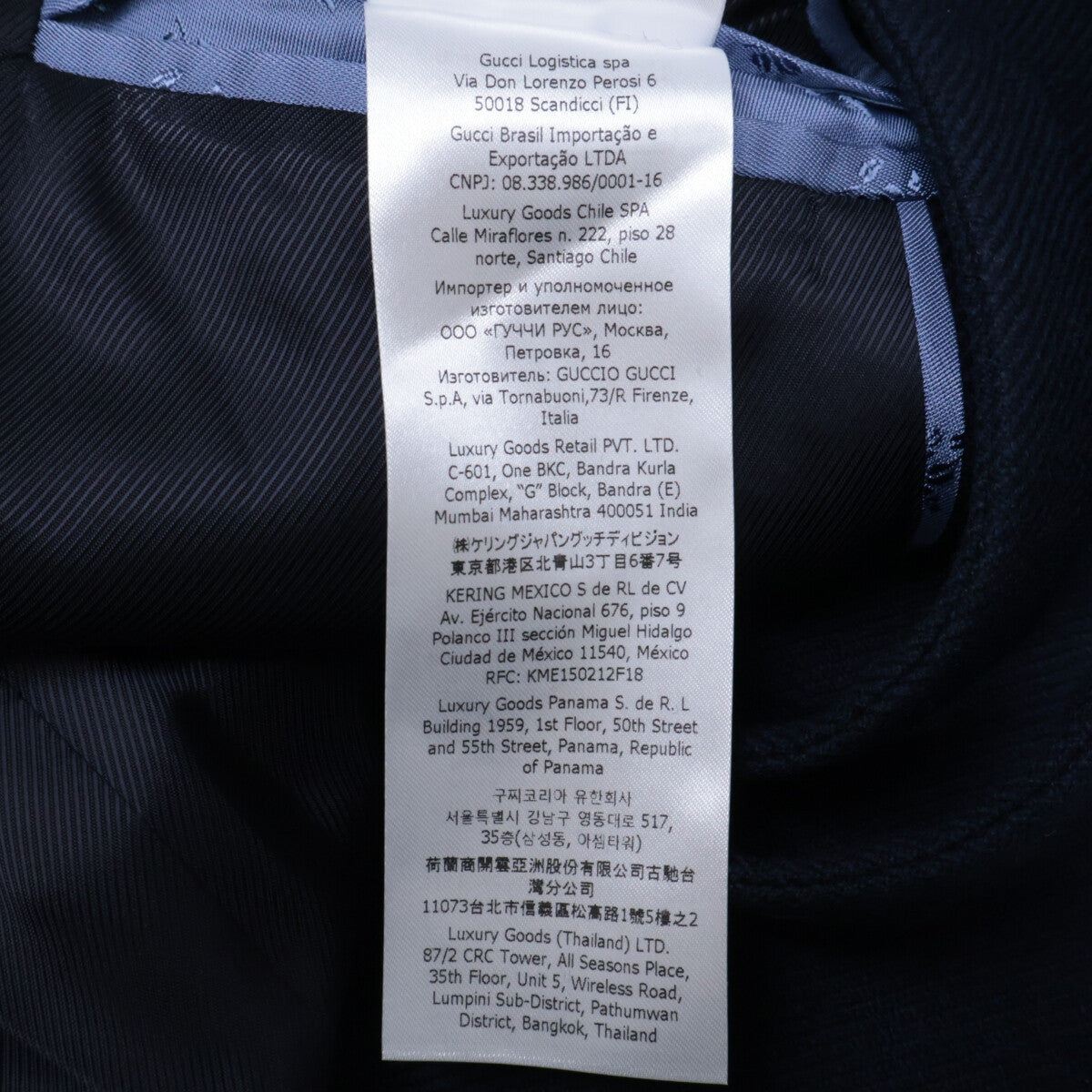 GUCCI 古驰 【美品/国内正品】711013 100%羊绒 金扣 双排扣大衣