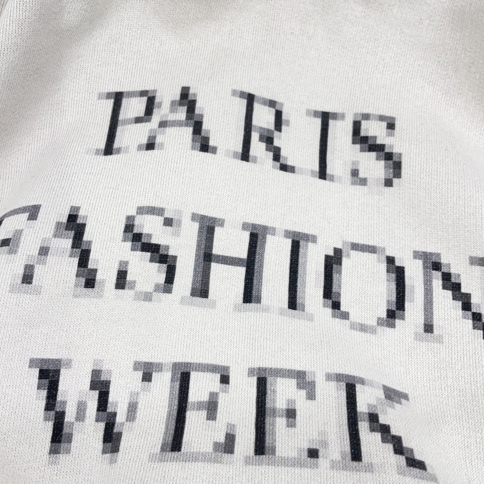 BALENCIAGA バレンシアガ 657034 20年 ベージュ PARIS FASHION WEEK プルオーバーパーカ トップス