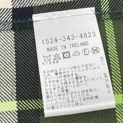O'NEIL OF DUBLIN オニールオブダブリン グリーン タータンチェックキルトロングプリーツスカート スカート
