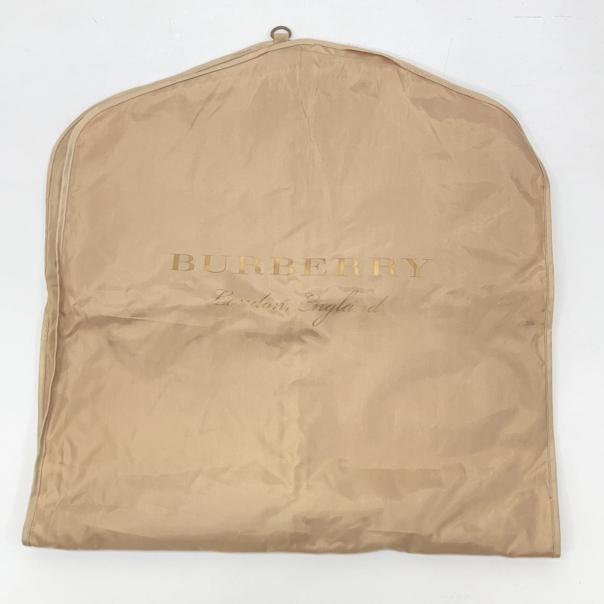 BURBERRY 8007304 Khaki quilted hooded long down coat Coat