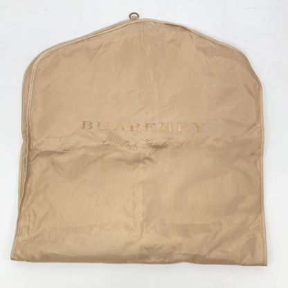BURBERRY 8007304 Khaki quilted hooded long down coat Coat
