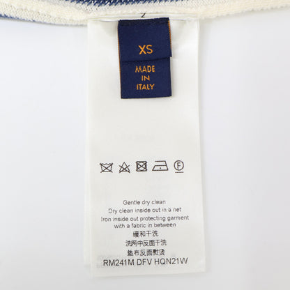LOUIS VUITTON ルイヴィトン 【美品/国内正規/24年製】RM241M DFV HQN21W ロゴ入り 半袖ニット カットソー/ トップス
