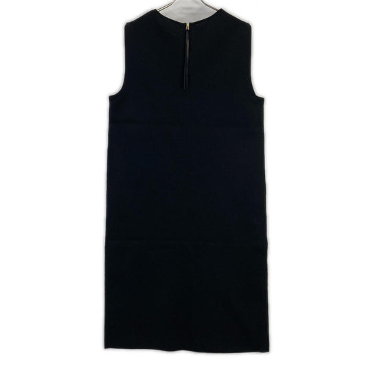 2025 Black BEAUTY FORM KNIT Sleeveless Dress XL