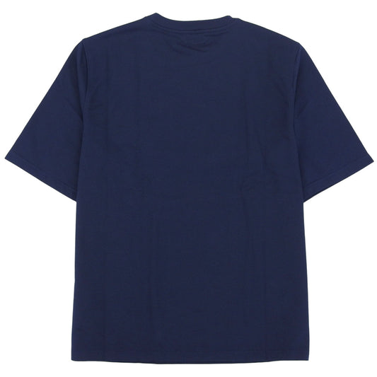 HERMES Hermes Like-new Short Sleeve Mini Leather Patch T-Shirt Top Men's Navy S 23AW Top