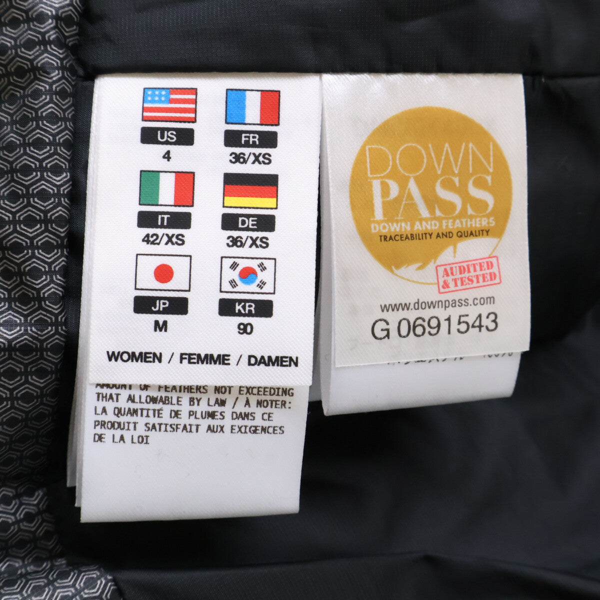 DESCENTE デサント ALLTERRAINオルテライン DAWUGK40UX Mizusawa Down MOUNTAINEER マウンテニア down jacket