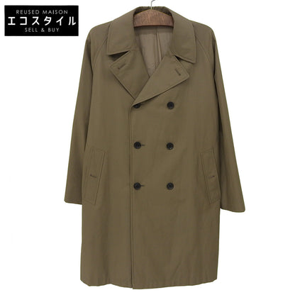 UNITED ARROWS 联合阿罗兹 男士半双排扣长款大衣 棕色 48 1125-299-8710 大衣