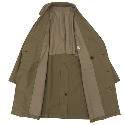 UNITED ARROWS 联合阿罗兹 男士半双排扣长款大衣 棕色 48 1125-299-8710 大衣