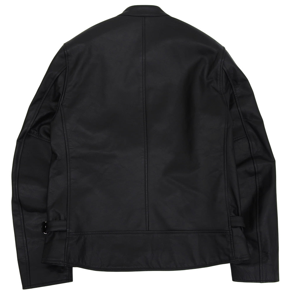 STILL BY HAND スティルバイハンド カウハイド ダブルジップ シングルライダースジャケット メンズ 黒 ブラック 48 LE01203 48 STILL BY HAND スティルバイハンド カウハイド ダブルジップ シングル