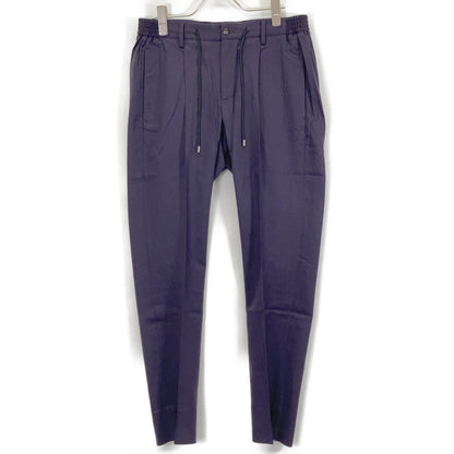 [ring bespoke] A5070A Purple MASACCIO Wool Stretch Saxony 1-Pleat Pants Bottoms 46 Men's