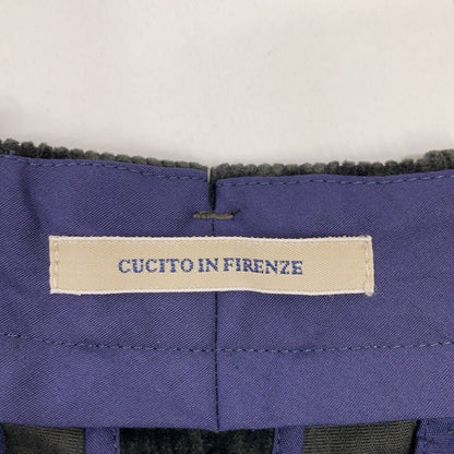 A3606 KHAKI VERDI M CORDUROY TAPERED PANTS Bottoms 46 Men's