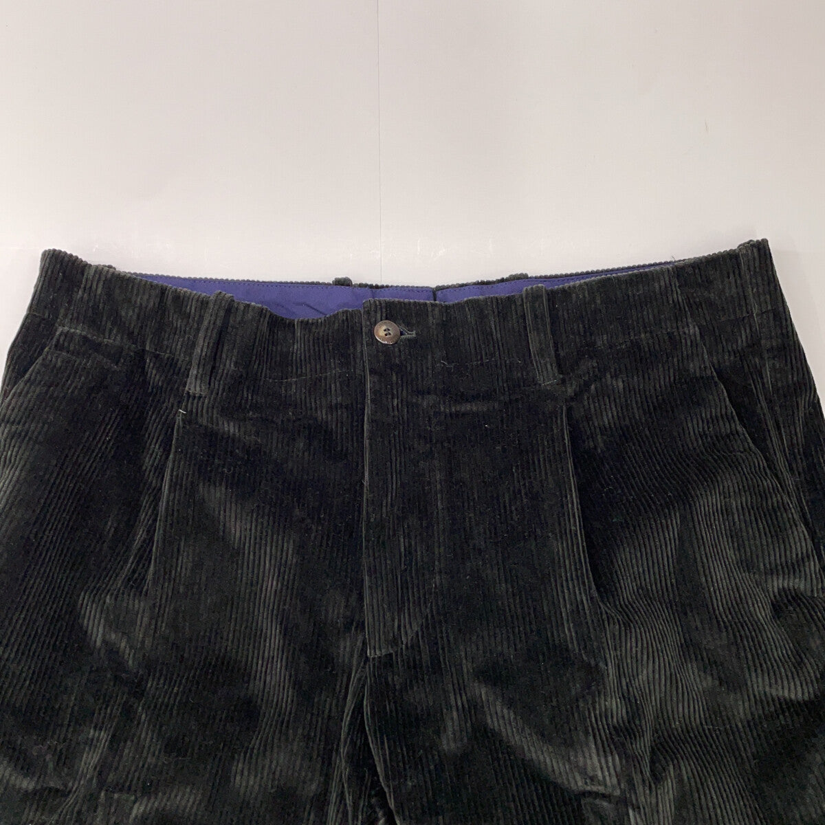 A3606 KHAKI VERDI M CORDUROY TAPERED PANTS Bottoms 46 Men's