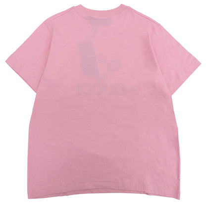 Gucci New Tennis Embroidery Logo T-shirt Top Women's Pink S 580762 Top