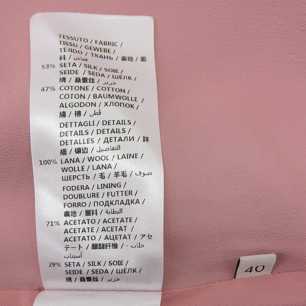 GUCCI 古驰 真丝 棉 针织荷叶边迷你裙 女士 黑色 40 453892 16年 半身裙