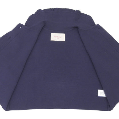 LEMONPLET レモンプレット KNIT RUSIA MINI CARDIGAN 半袖 カーディガン トップス レディース ネイビー ONE SIZE トップス