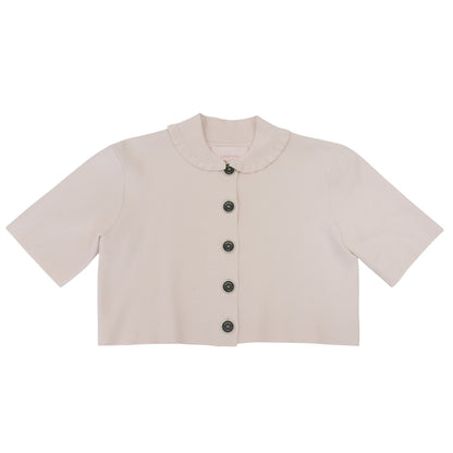 LEMONPLET レモンプレット KNIT RUSIA MINI CARDIGAN カーディガン トップス レディース ベビーピンク ONE SAIZE トップス
