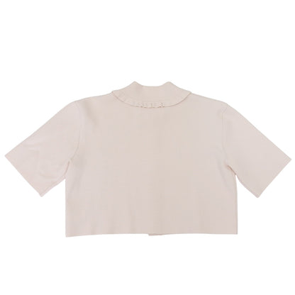 LEMONPLET レモンプレット KNIT RUSIA MINI CARDIGAN カーディガン トップス レディース ベビーピンク ONE SAIZE トップス