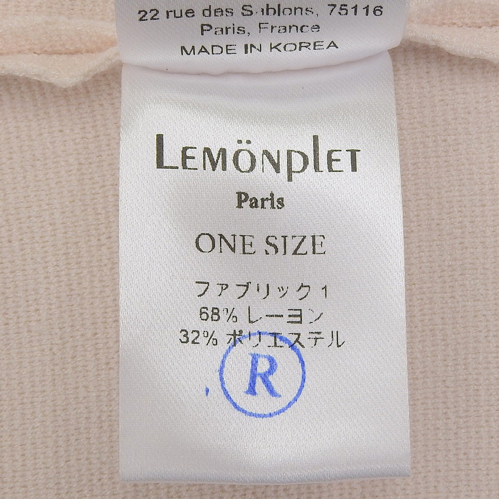 LEMONPLET 柠檬针织开衫 针织 俄罗斯迷你开衫 女士开衫 婴儿粉色 均码 上衣