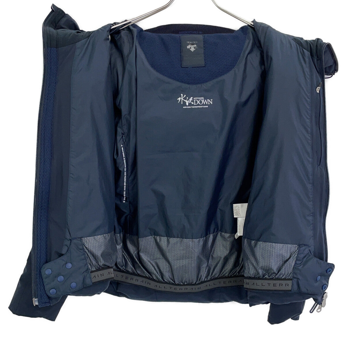 Mizusawa Down MIZUSAWA DOWN DAWQGK40U navy ALLTERRAIN MOUNTAINEER-L down jacket jacket