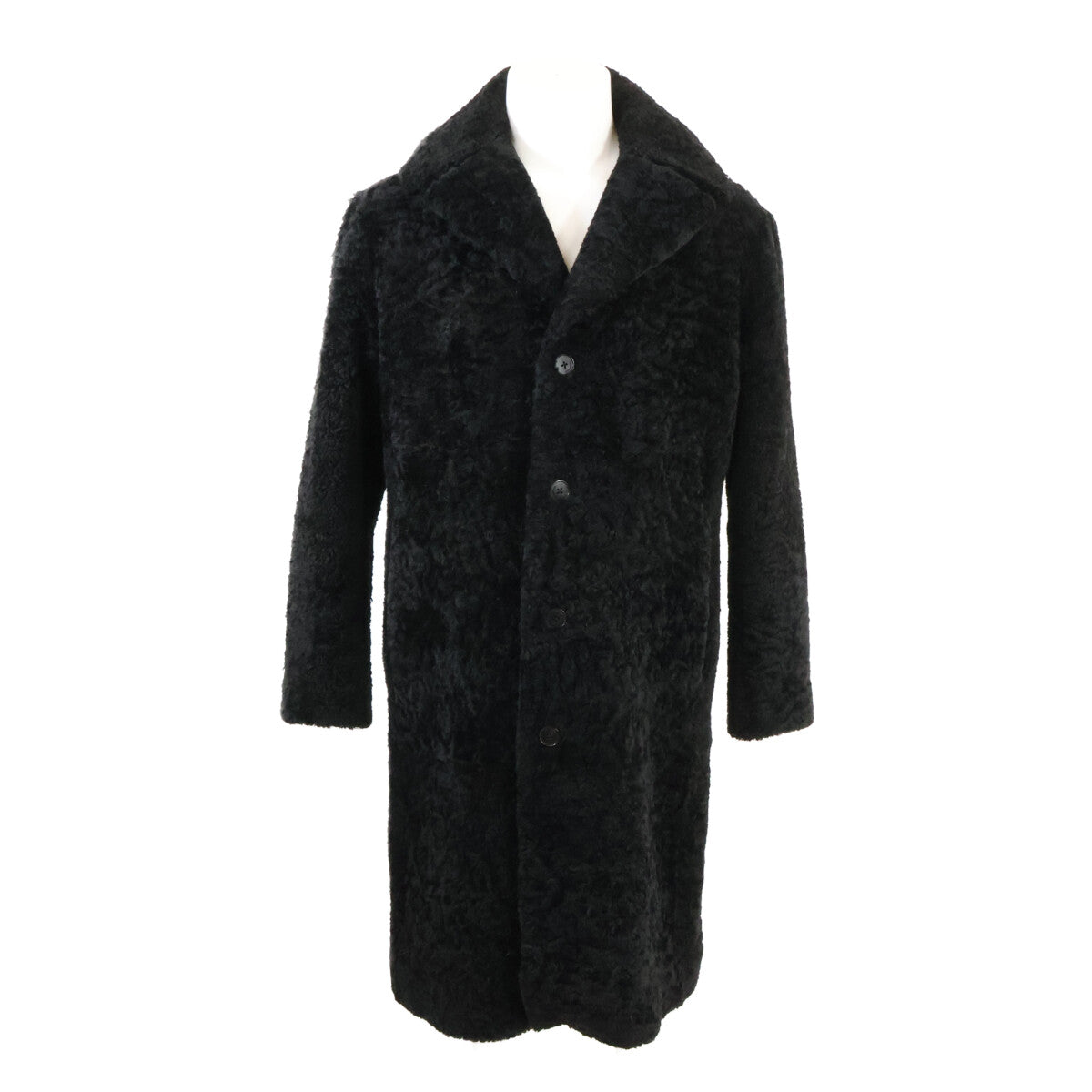 [Excellent Condition/Domestic Authentic] 524686 Y7SJ2 Shearling Center Vent Chester Coat 46 Men's