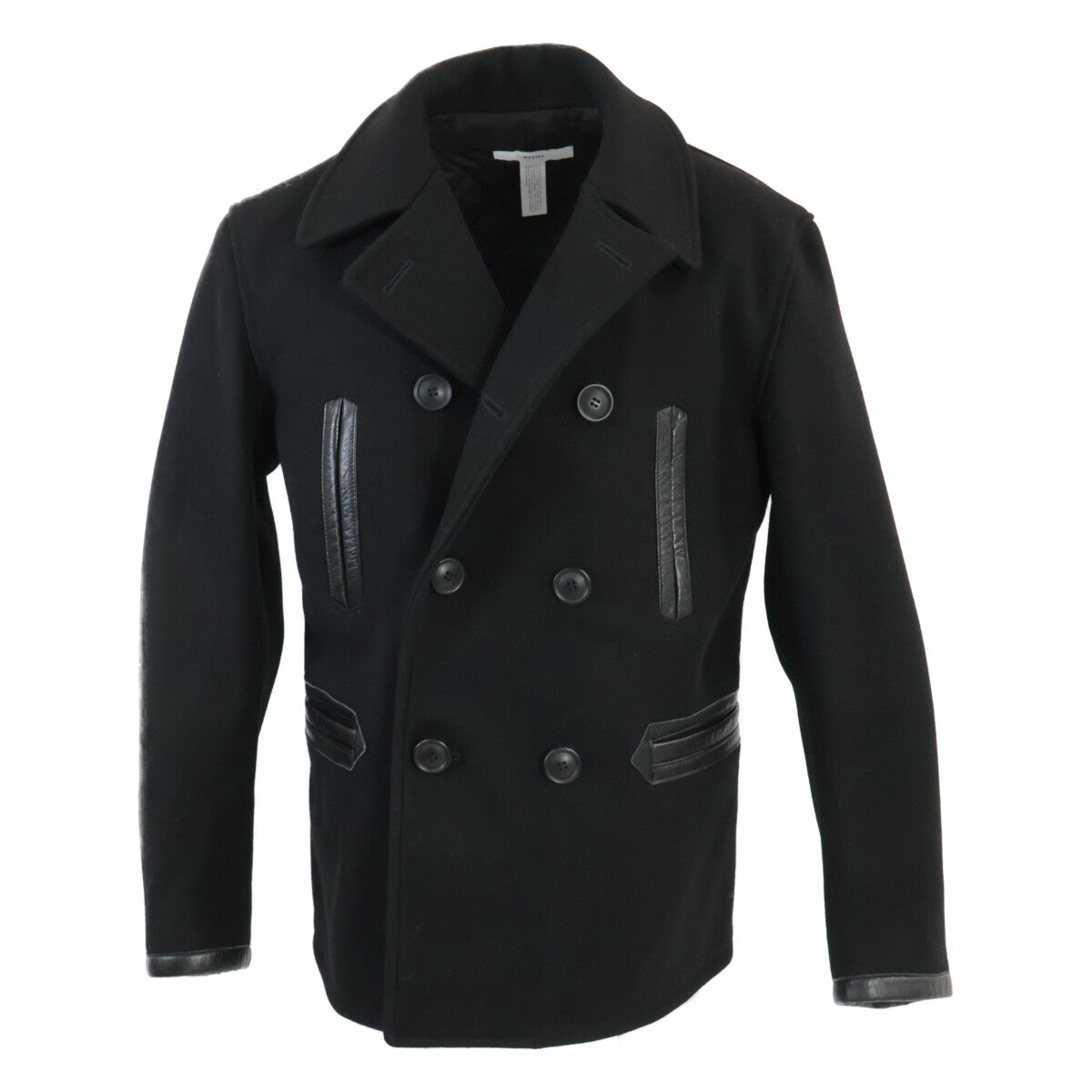 美品 菱格绗缝内衬双排扣P-COAT/P-COAT 外套 S 男士
