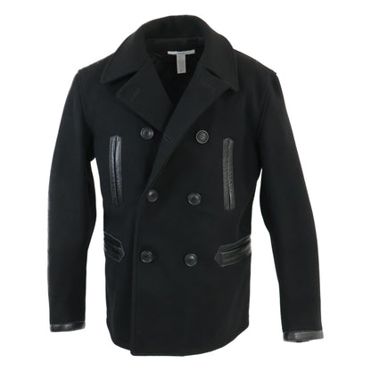 美品 菱格绗缝内衬双排扣P-COAT/P-COAT 外套 S 男士