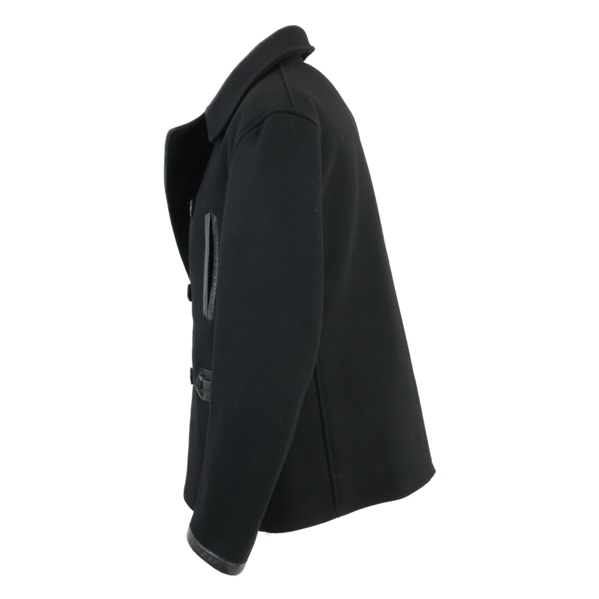 美品 菱格绗缝内衬双排扣P-COAT/P-COAT 外套 S 男士