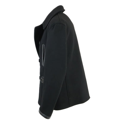 美品 菱格绗缝内衬双排扣P-COAT/P-COAT 外套 S 男士
