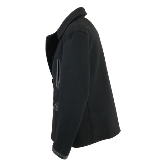 MASSES マシス 美品 キルトライニング ダブルブレストピーコート/P-COAT コート