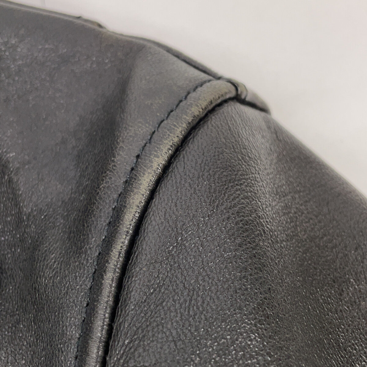beautifulpeople Beautiful People 1715402811 Black Lambskin Vintage Leather Double Rider Jacket Jacket