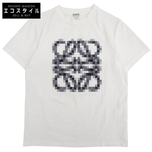 ピクセル アナグラム Tシャツ トップス レディース ホワイト XS S540Y22X35 トップス XS レディース