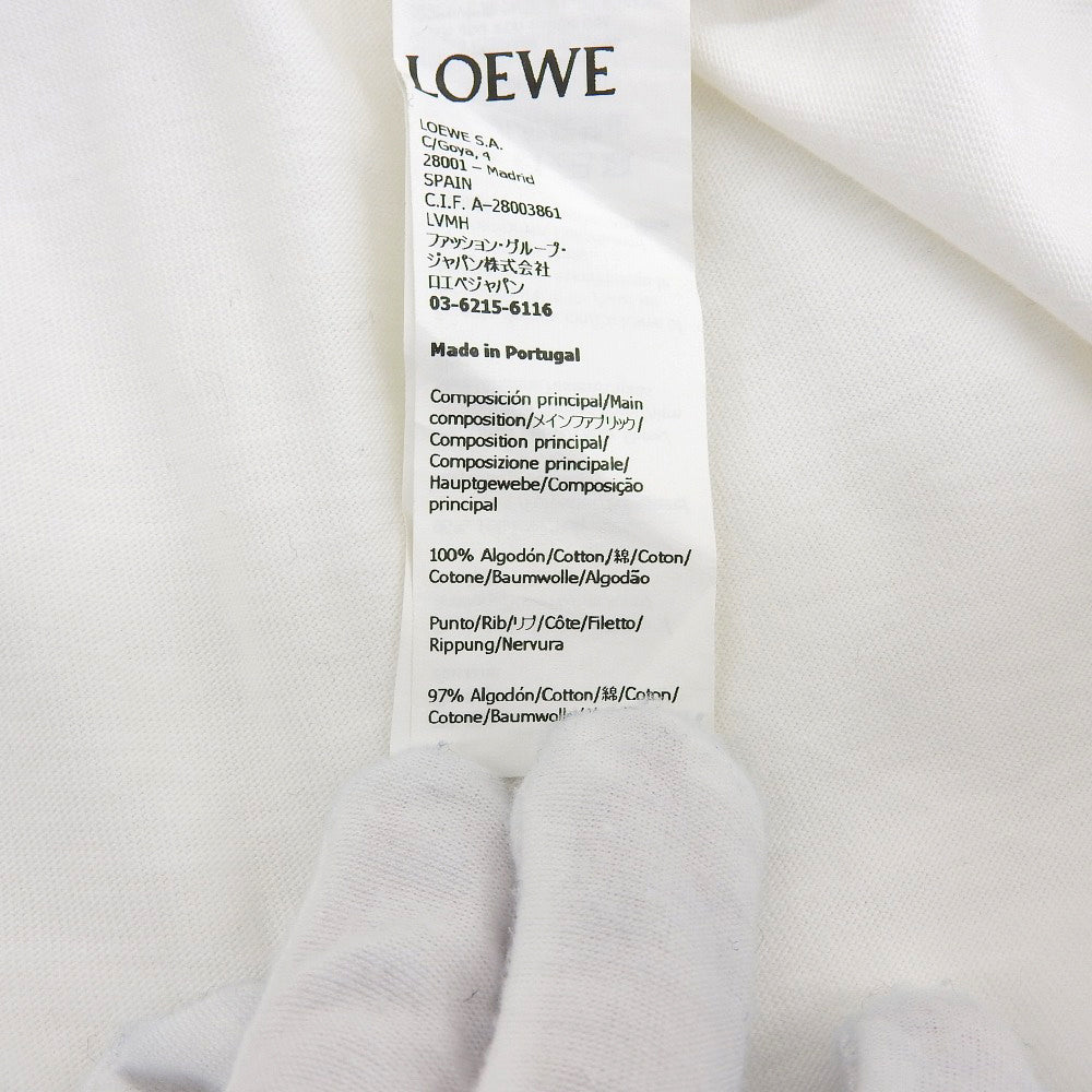 LOEWE 罗意威 像素化 Anagram T恤 女款 白色 XS S540Y22X35 上衣