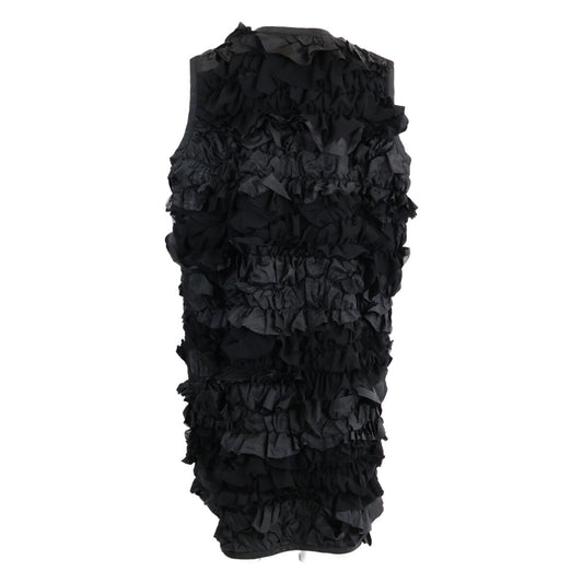 COMME des GARÇONS COMME des GARÇONS (COMME COMME) [Excellent Condition] AD2018 RB-C002 Gathered Lace Buttonless Gilet Coat