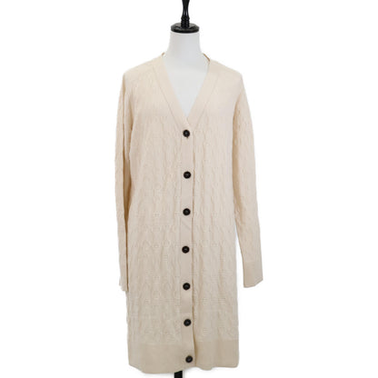 HERMES 【美品/国内正規】Lemaire Era Chaine d'Ancre Design Sellier Button Long Cardigan/Top